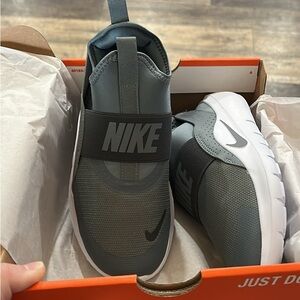Nike Charcoal Slip-On Sneakers